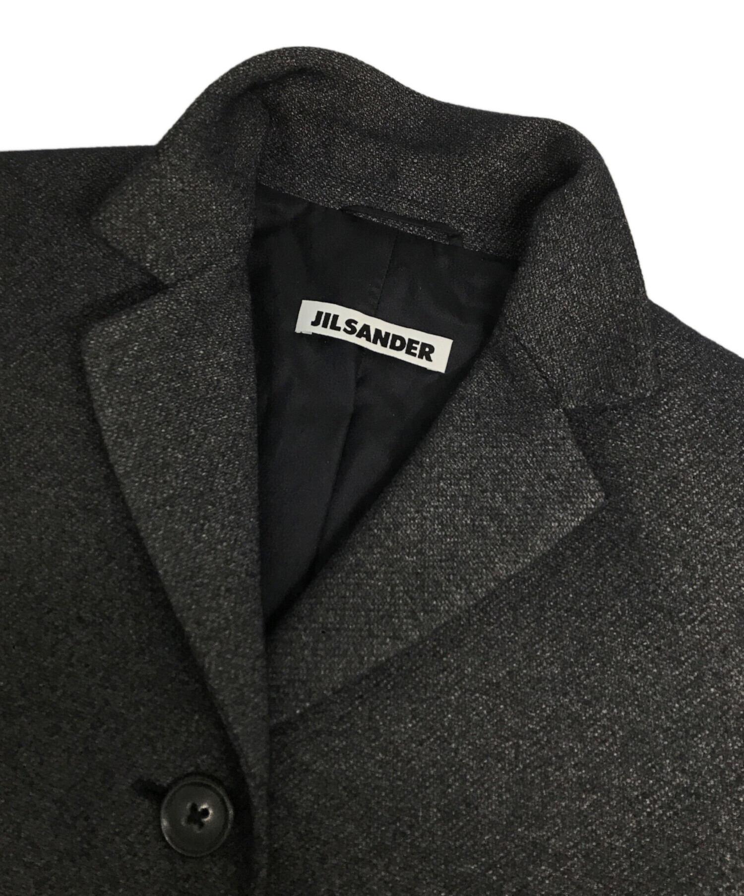 【極美品】JIL SANDER　ジルサンダー テーラードジャケット カシミヤ 中古・古着通販】JIL SANDER (ジルサンダー) カシミヤ混ウール