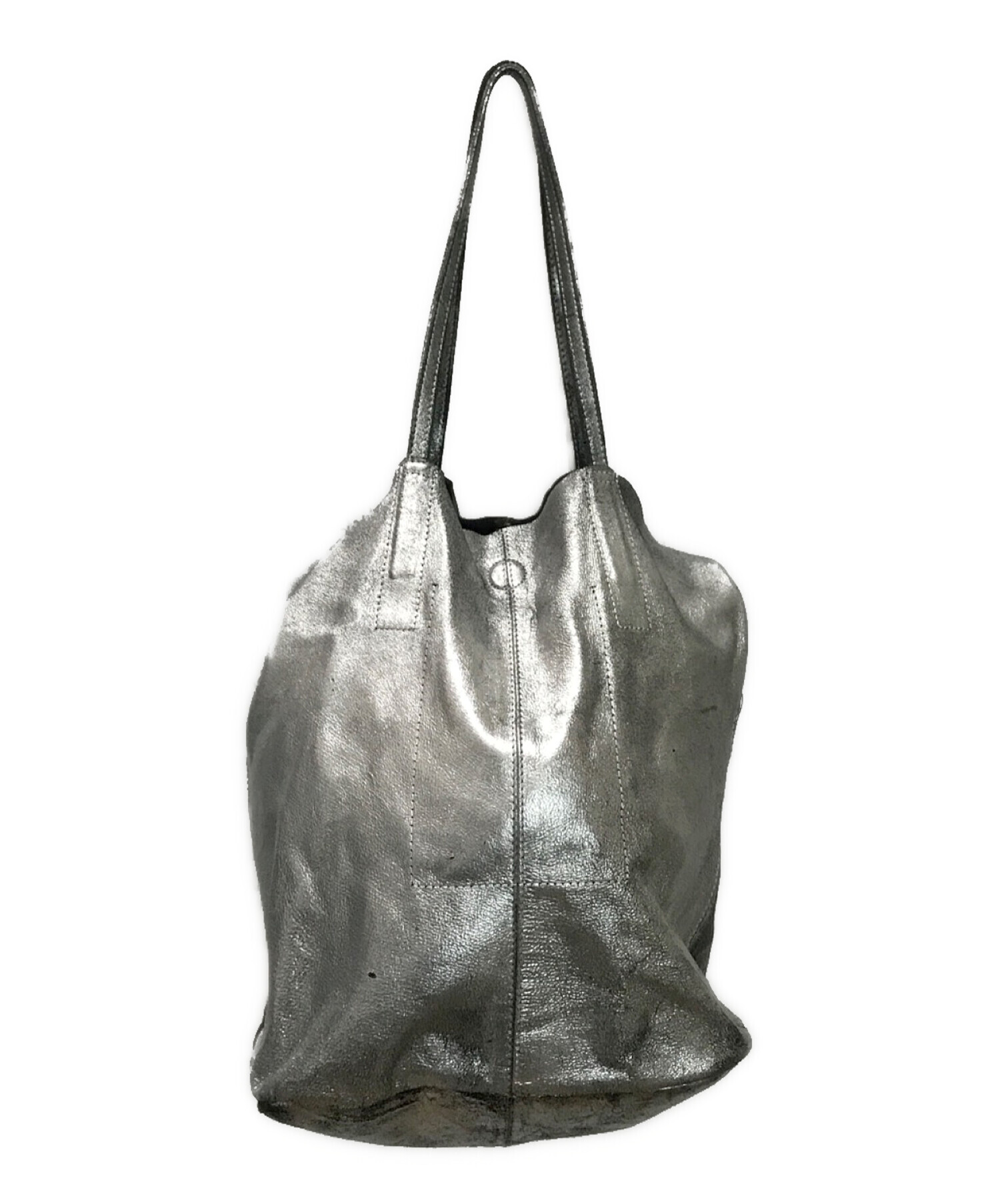 中古・古着通販】morphee (モルフェ) 3WAY トートバッグ シルバー