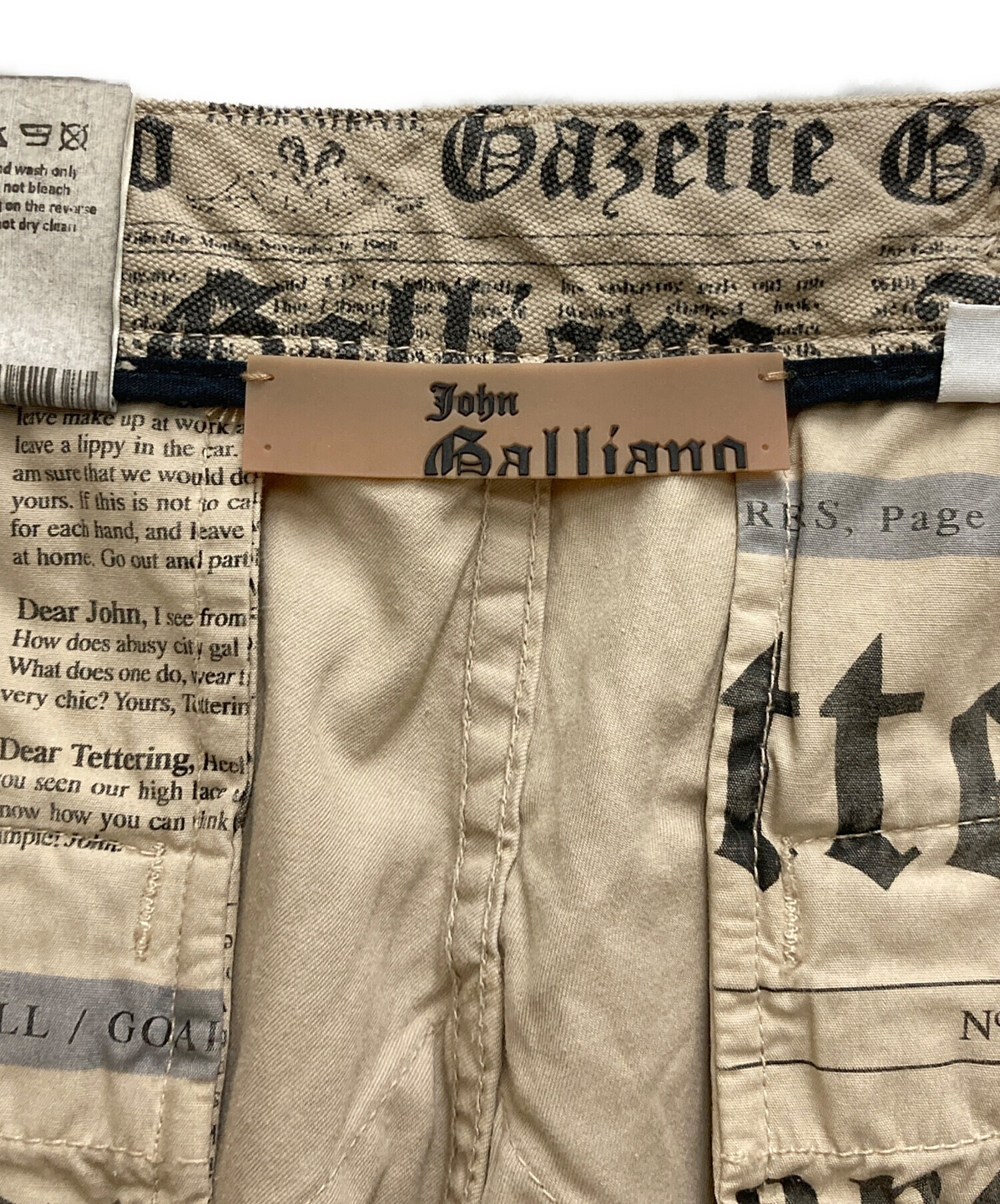 中古・古着通販】JOHN GALLIANO (ジョンガリアーノ) ミリタリー ガン