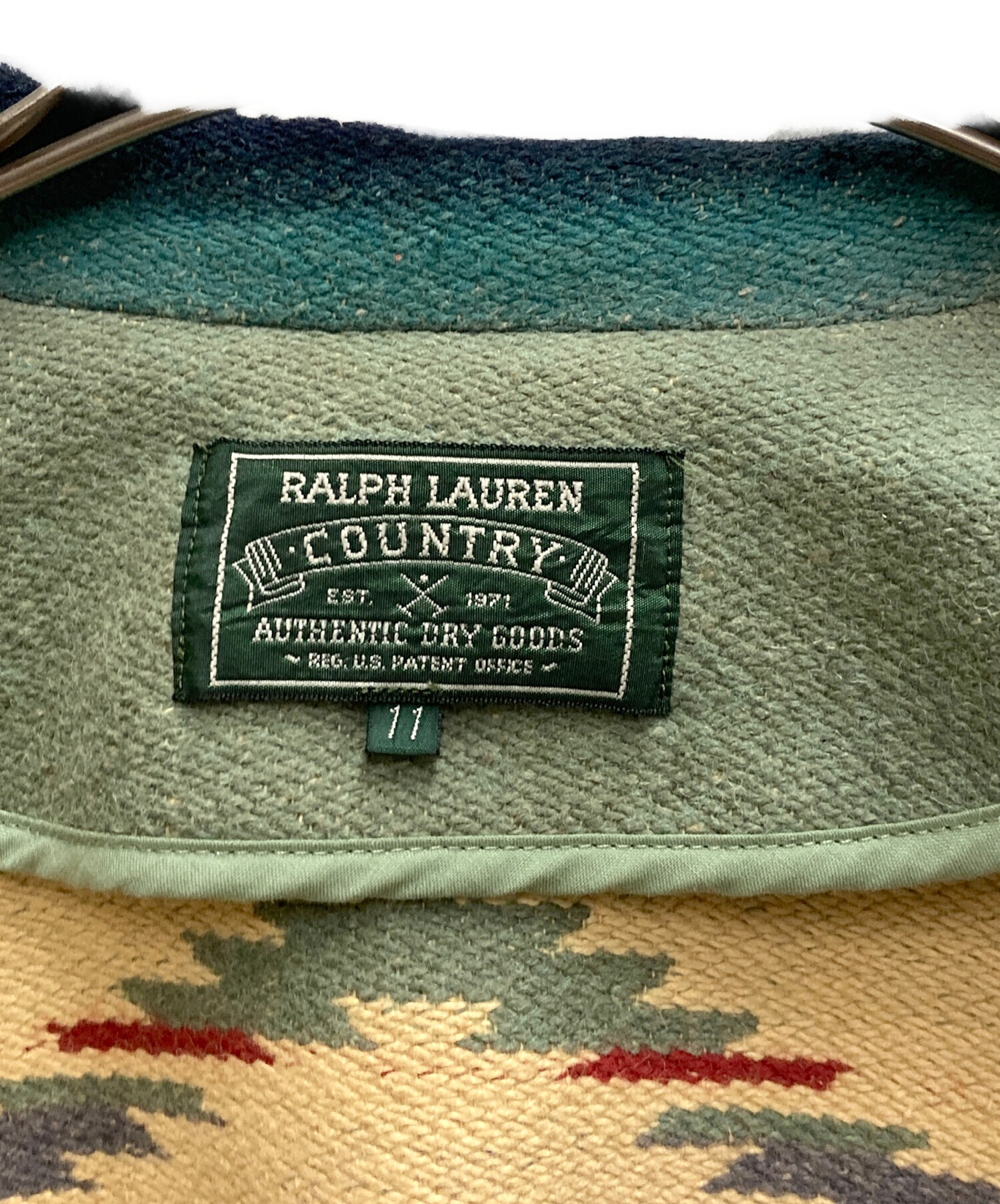 中古・古着通販】POLO COUNTRY (ポロカントリー) 90's ネイティブラグ