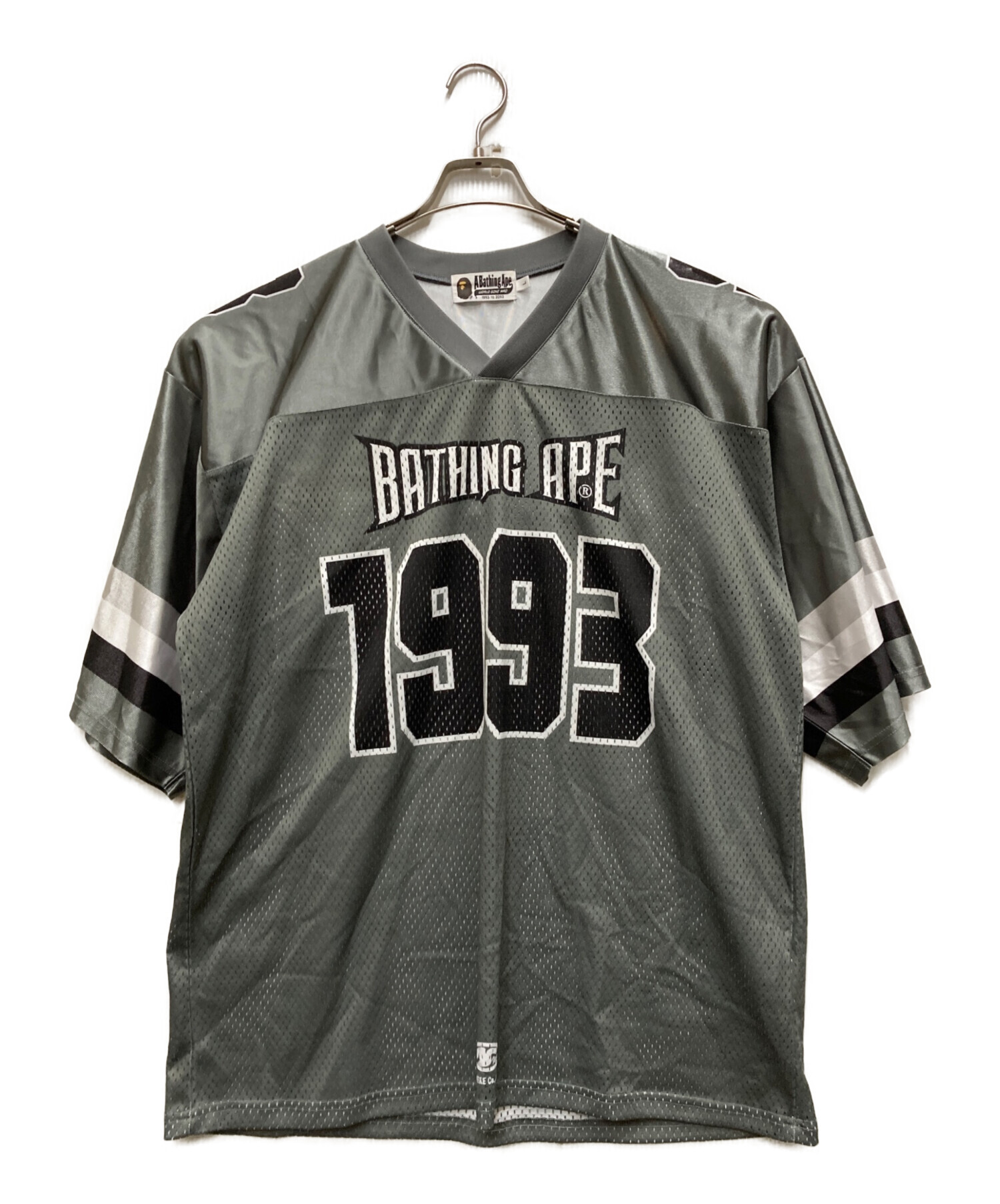 中古・古着通販】A BATHING APE (アベイシングエイプ) FOOTBALL JERSEY