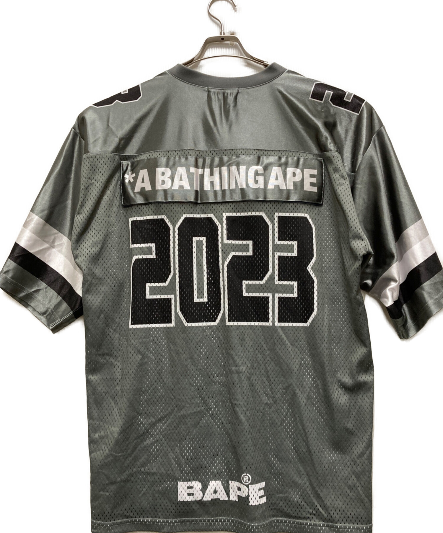 中古・古着通販】A BATHING APE (アベイシングエイプ) FOOTBALL JERSEY