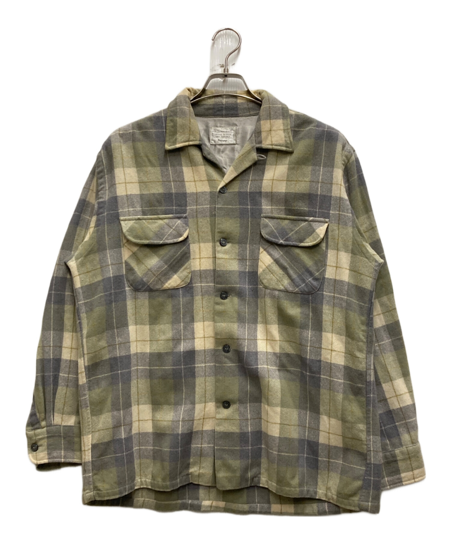 中古・古着通販】TOWN CRAFT (タウンクラフト) 60's チェックウール