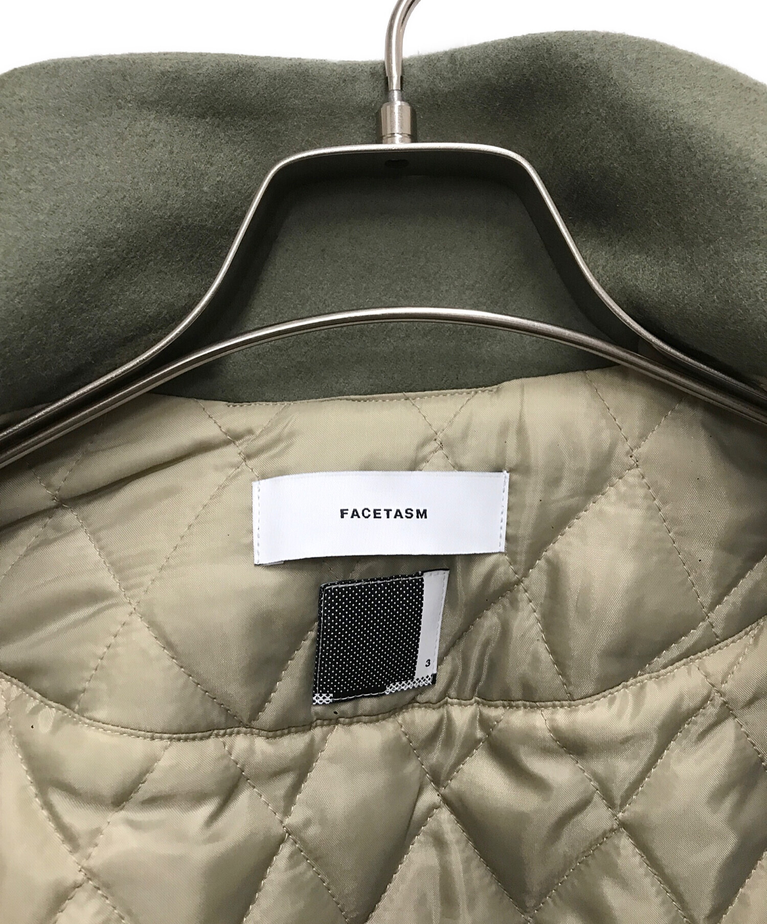 中古・古着通販】FACETASM (ファセッタズム) FLOWING LAYERED JACKET