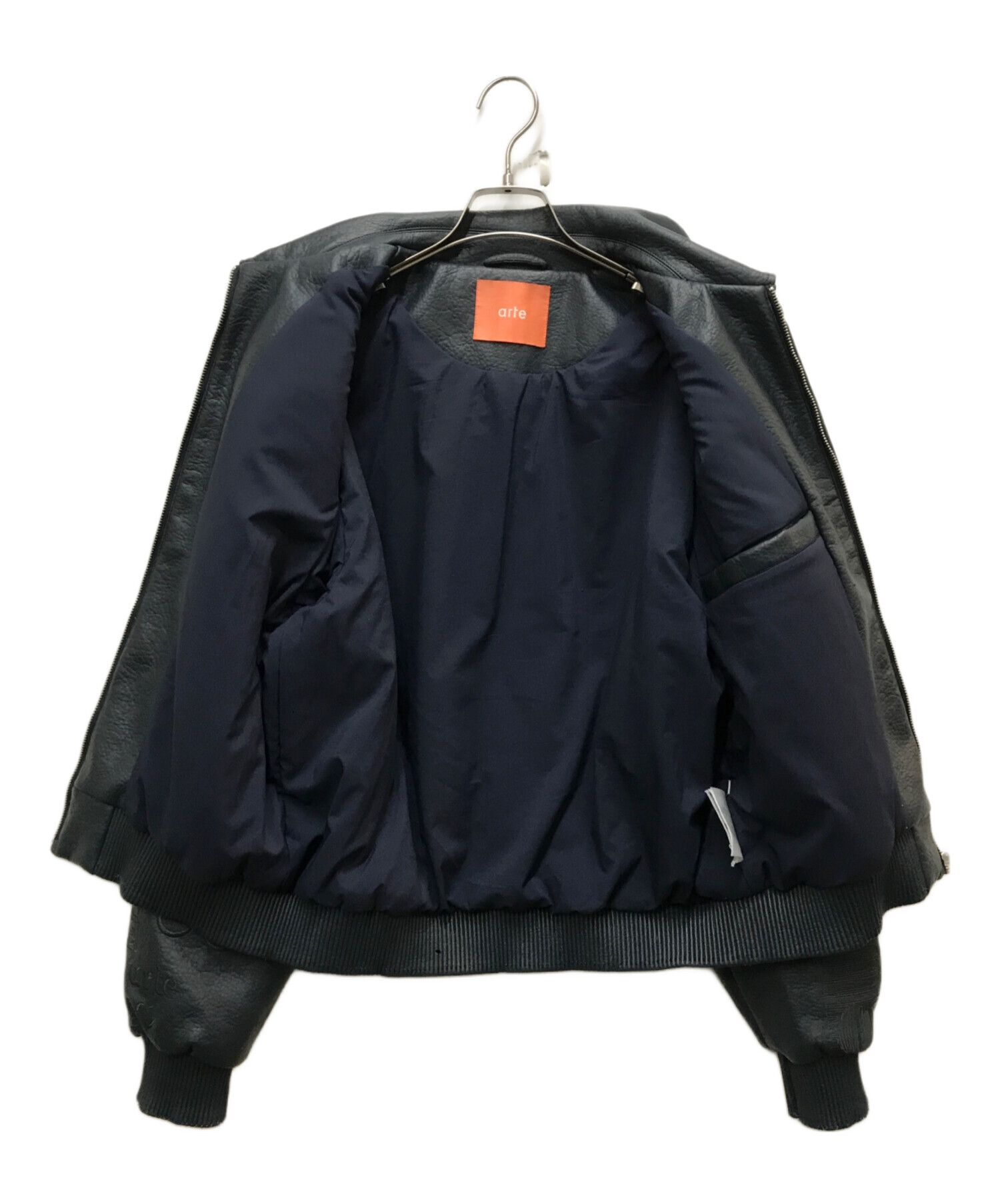 [竹の子の里派さま]Arte antwerp × BEAMS ネイビーレザー 中古・古着通販】arte Antwerp (アートアントワープ) BEAMS (ビームス
