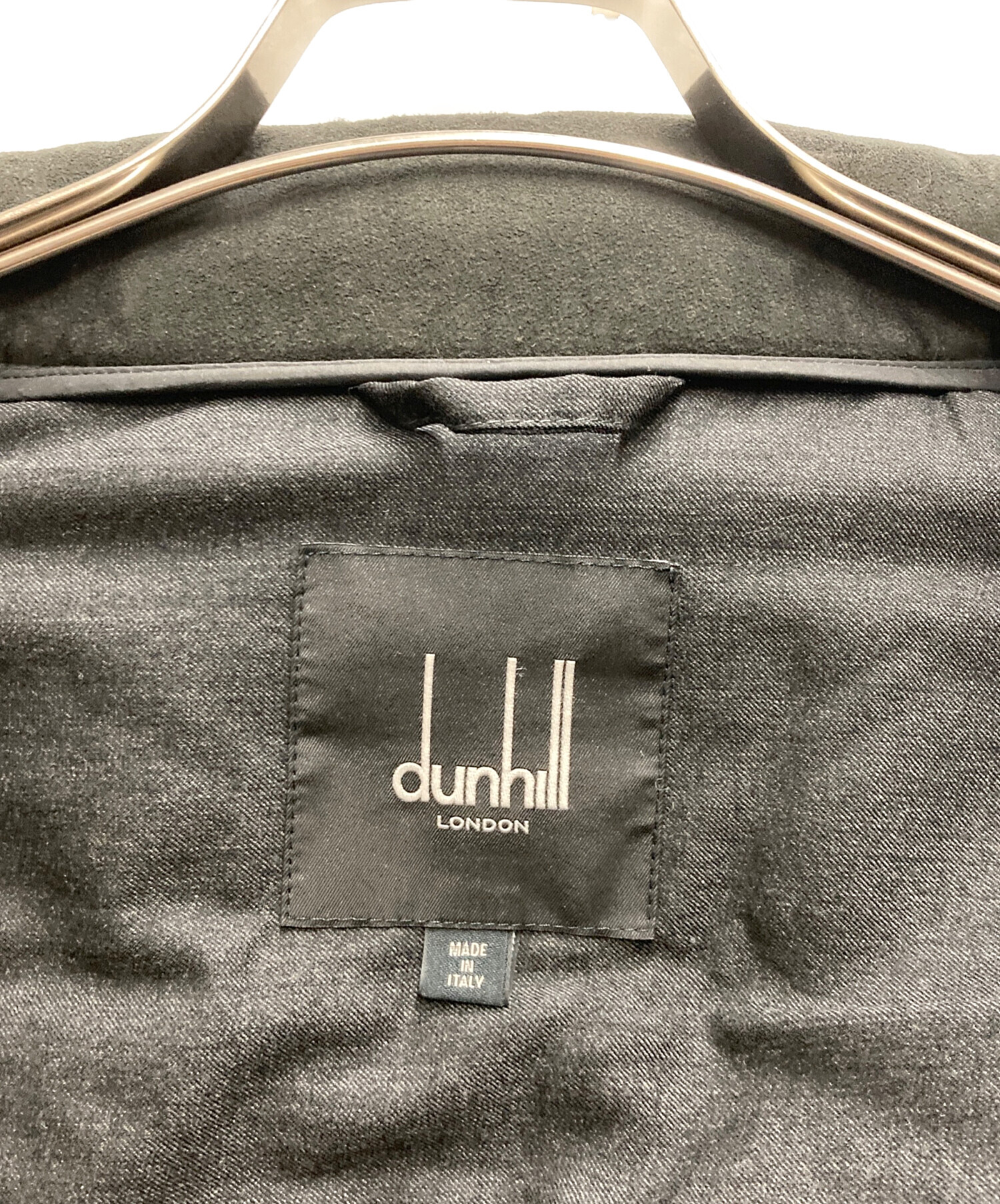 中古・古着通販】dunhill (ダンヒル) レザーパイピングキルティング