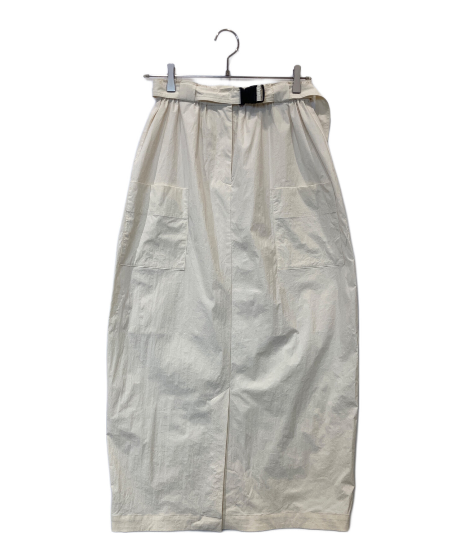 タグ付き rim.ark Belt set cocoon SK ホワイト36 RIM.ARK（リムアーク）の「Belt set cocoon SK（スカート）」 - WEAR