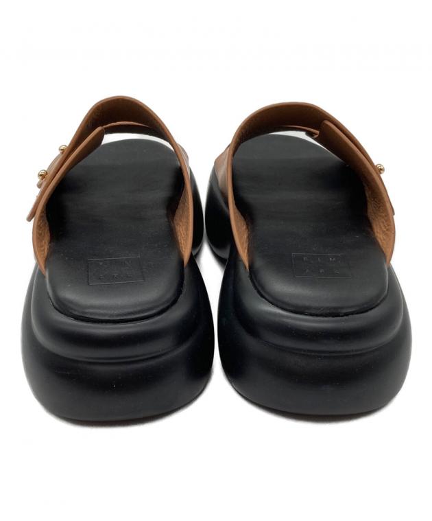 中古・古着通販】RIM.ARK (リムアーク) Volume sole sandal ブラウン