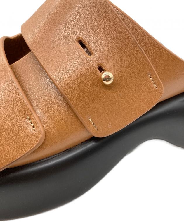 中古・古着通販】RIM.ARK (リムアーク) Volume sole sandal ブラウン