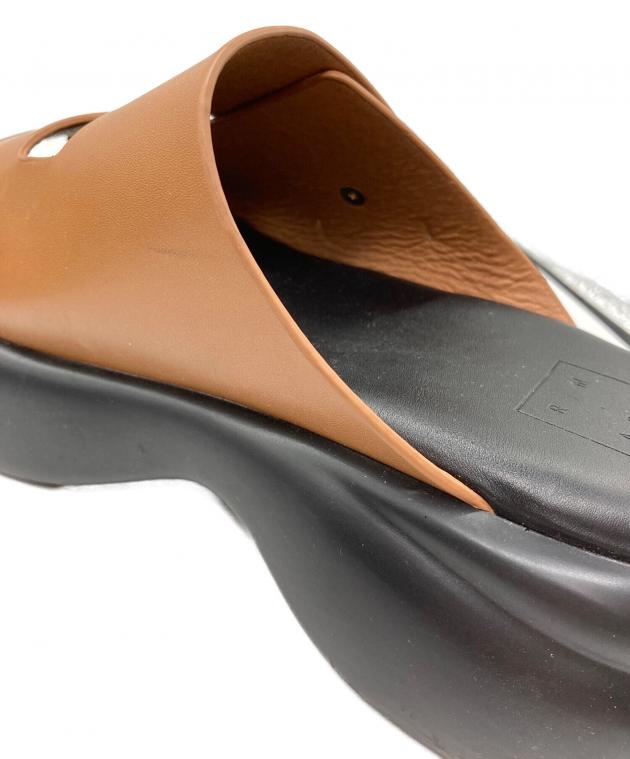 中古・古着通販】RIM.ARK (リムアーク) Volume sole sandal ブラウン