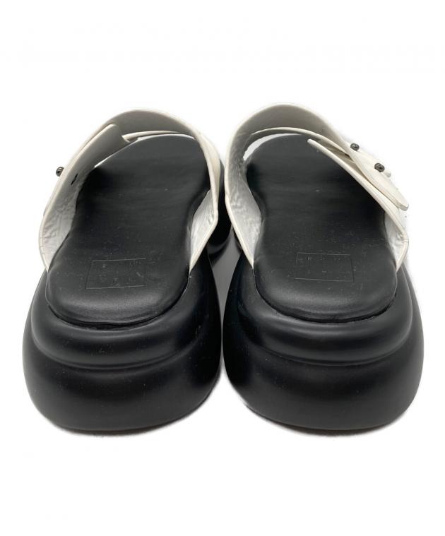RIM.ARK(リムアーク) Volume sole sandal 中古・古着通販】RIM.ARK (リムアーク) Volume sole sandal ブラック