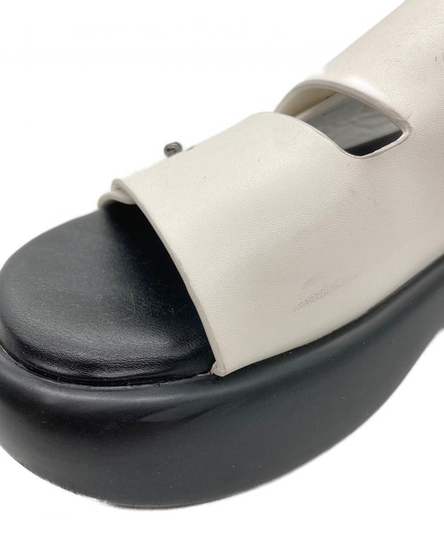 RIM.ARK(リムアーク) Volume sole sandal 中古・古着通販】RIM.ARK (リムアーク) Volume sole sandal ブラック