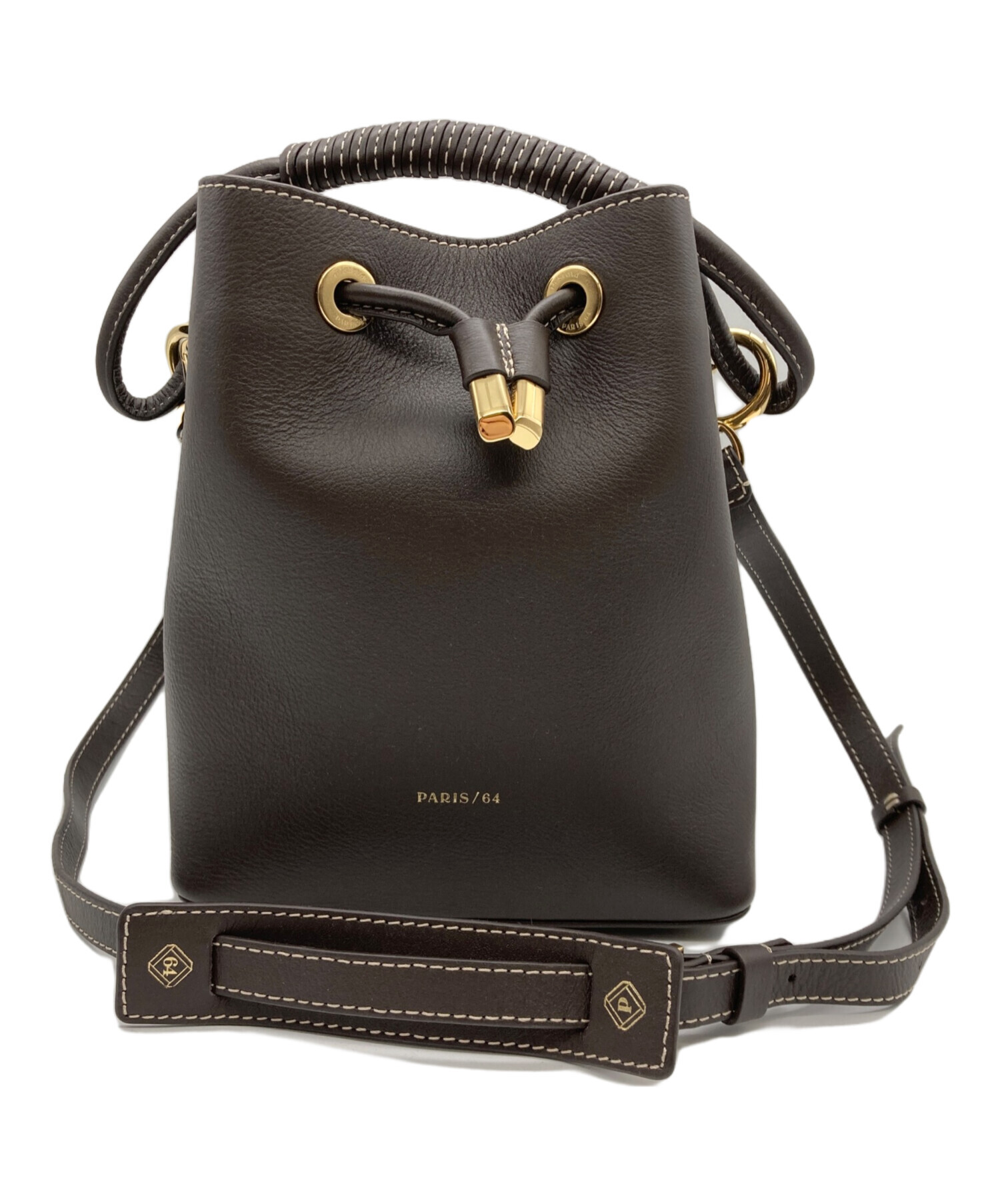 中古・古着通販】PARIS/64 (パリ64) studio BAG ブラウン｜ブランド