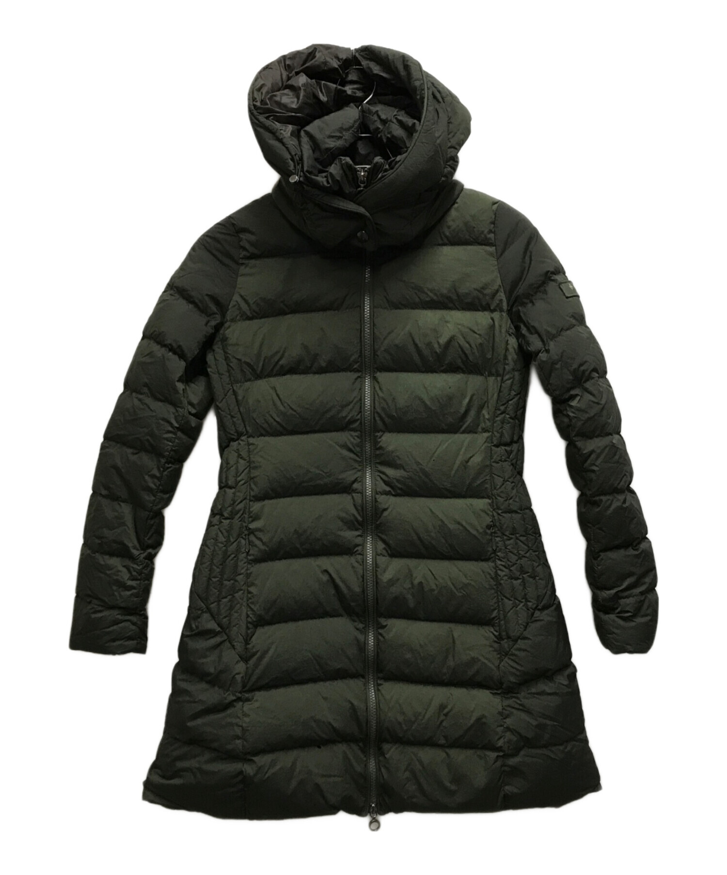 【Maaaaami】TATRAS タトラス ポリテアマ カーキ フード付 中古・古着通販】TATRAS (タトラス) POLITEAMA ダウンコート カーキ