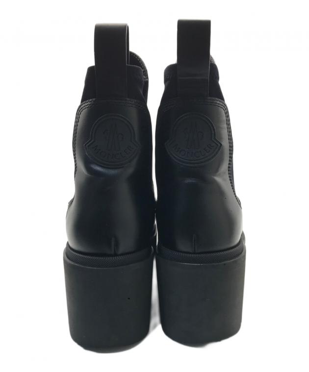 中古・古着通販】MONCLER (モンクレール) ヴェラレザーチェルシー