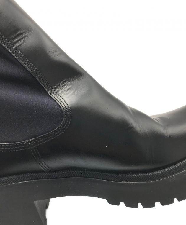 中古・古着通販】MONCLER (モンクレール) ヴェラレザーチェルシー