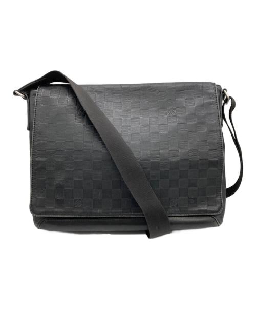 【5of6554】ルイヴィトン ショルダーバッグ ダミエ・アンフィニ ポシェットディストリクト N23356 マグマ【中古】メンズ 中古・古着通販】LOUIS VUITTON (ルイ ヴィトン) ダミエ アンフィニ