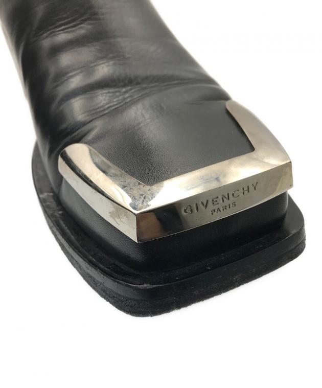 中古・古着通販】GIVENCHY (ジバンシィ) サイドゴア トゥメタルレザー