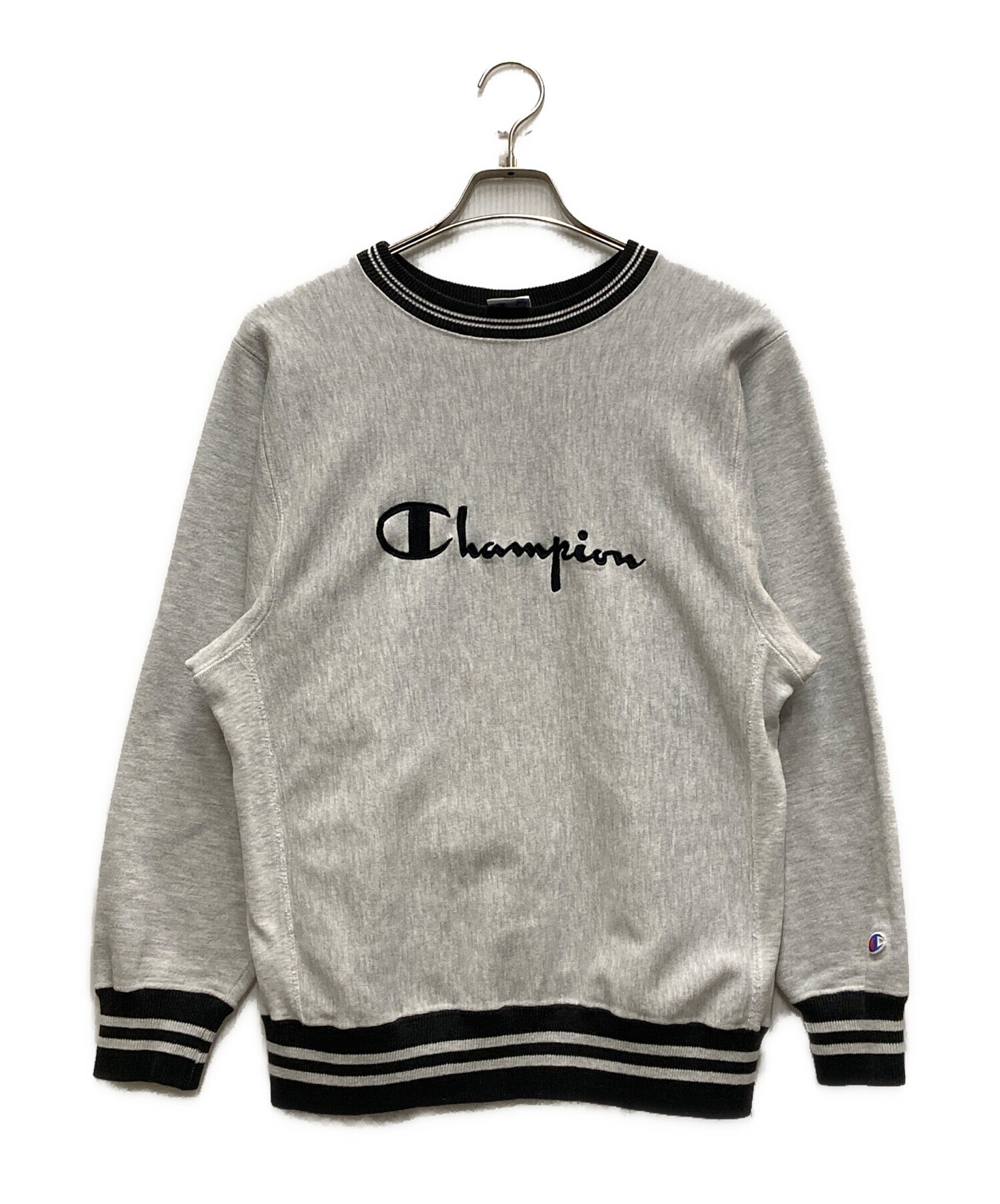 h*y様 Champion リバースウィーブ スウェット USA製 グレー　古着 中古・古着通販】Champion (チャンピオン) リバースウィーブスウェット