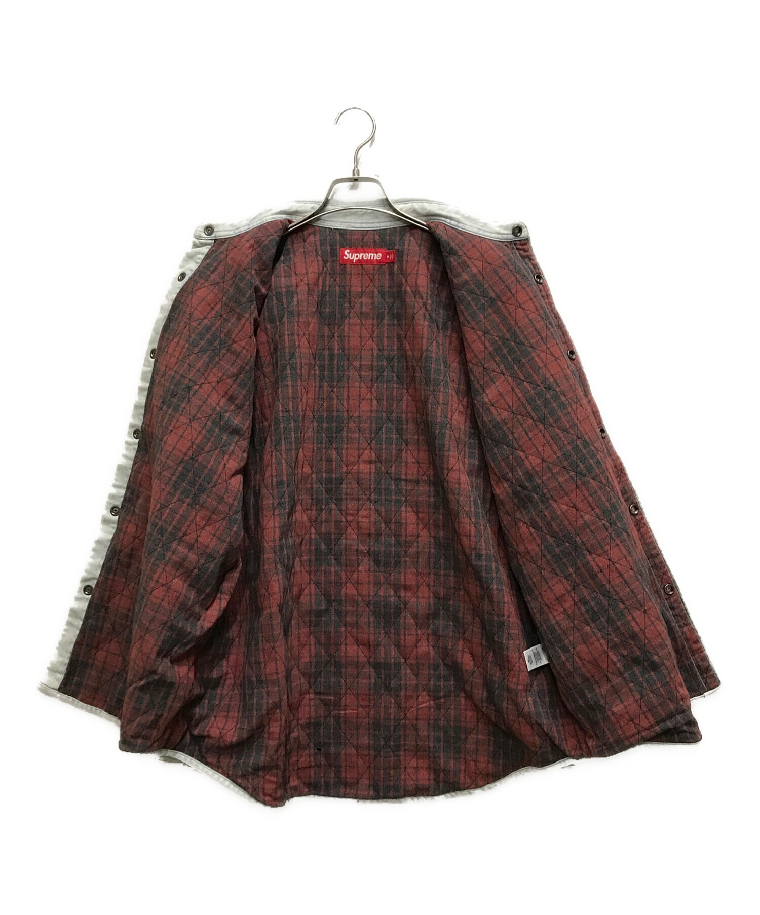 中古・古着通販】SUPREME (シュプリーム) Quilted Lined Denim Snap