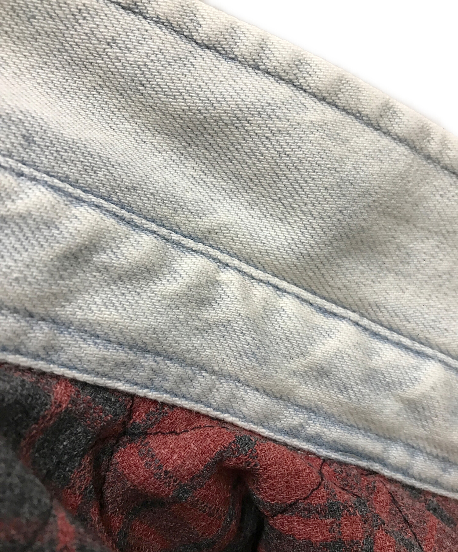中古・古着通販】SUPREME (シュプリーム) Quilted Lined Denim Snap