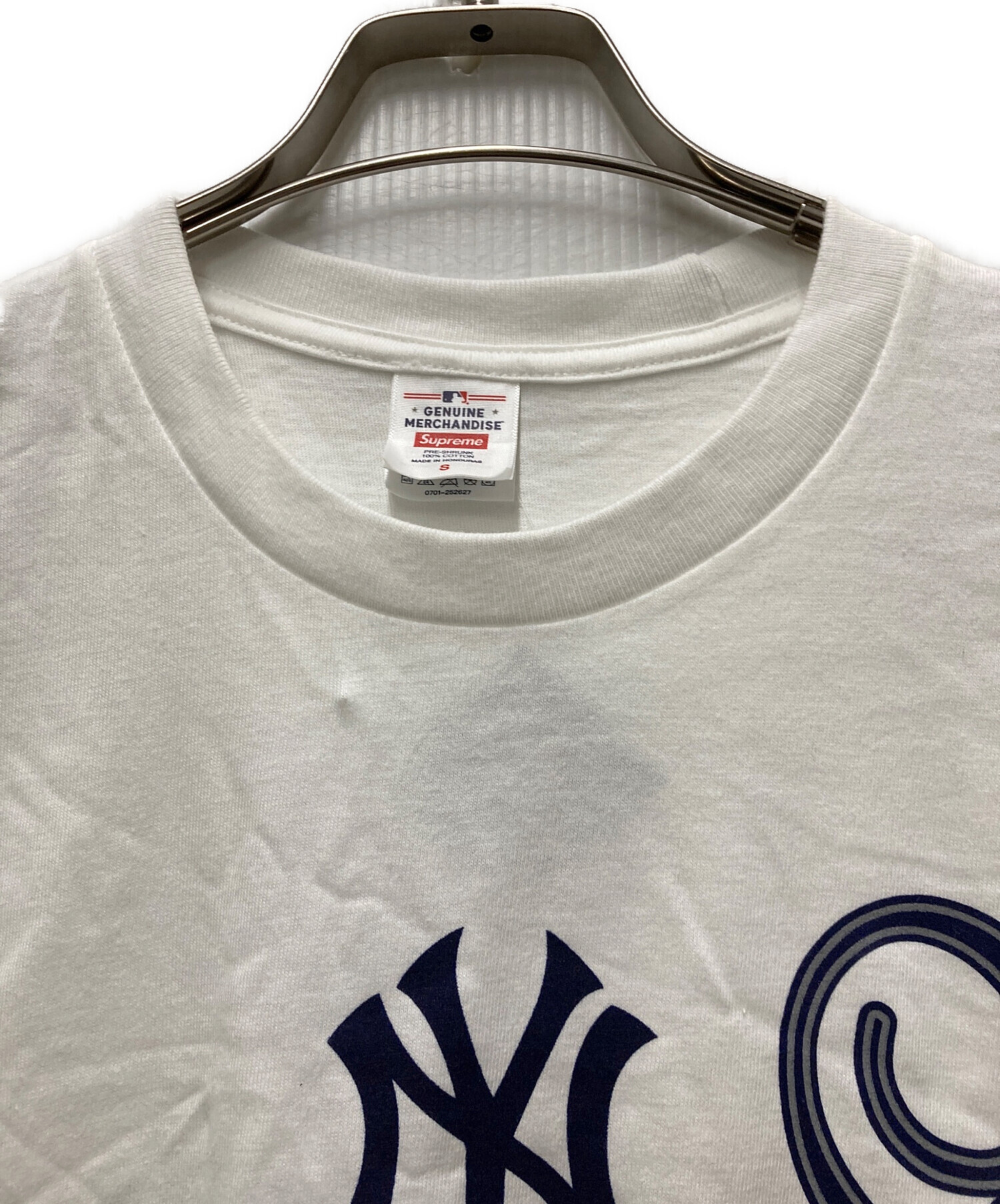 中古・古着通販】Supreme (シュプリーム) MLB Teams NY Tee ホワイト