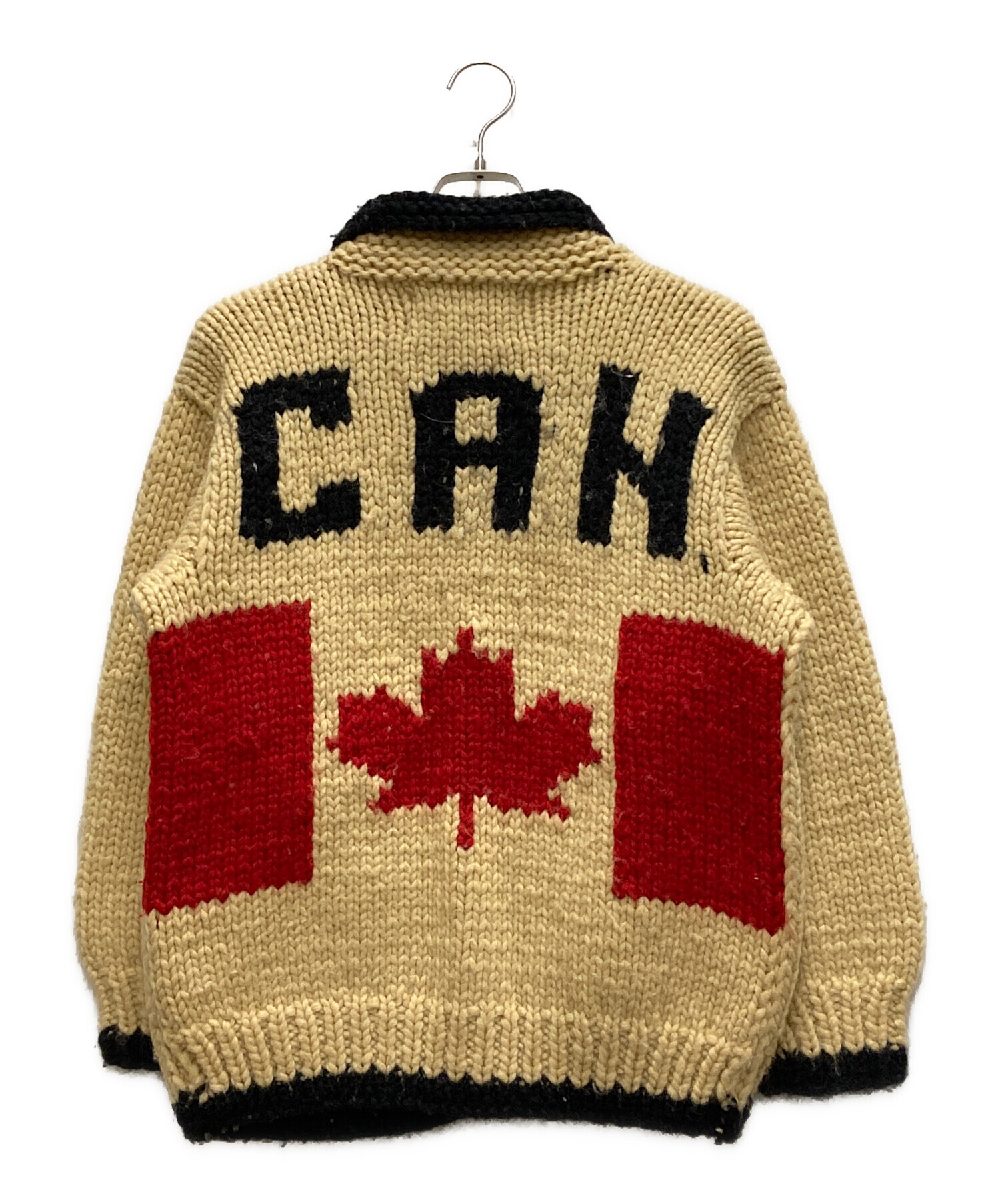 中古・古着通販】KANATA (カナタ) 80sカウチンニットカーディガン