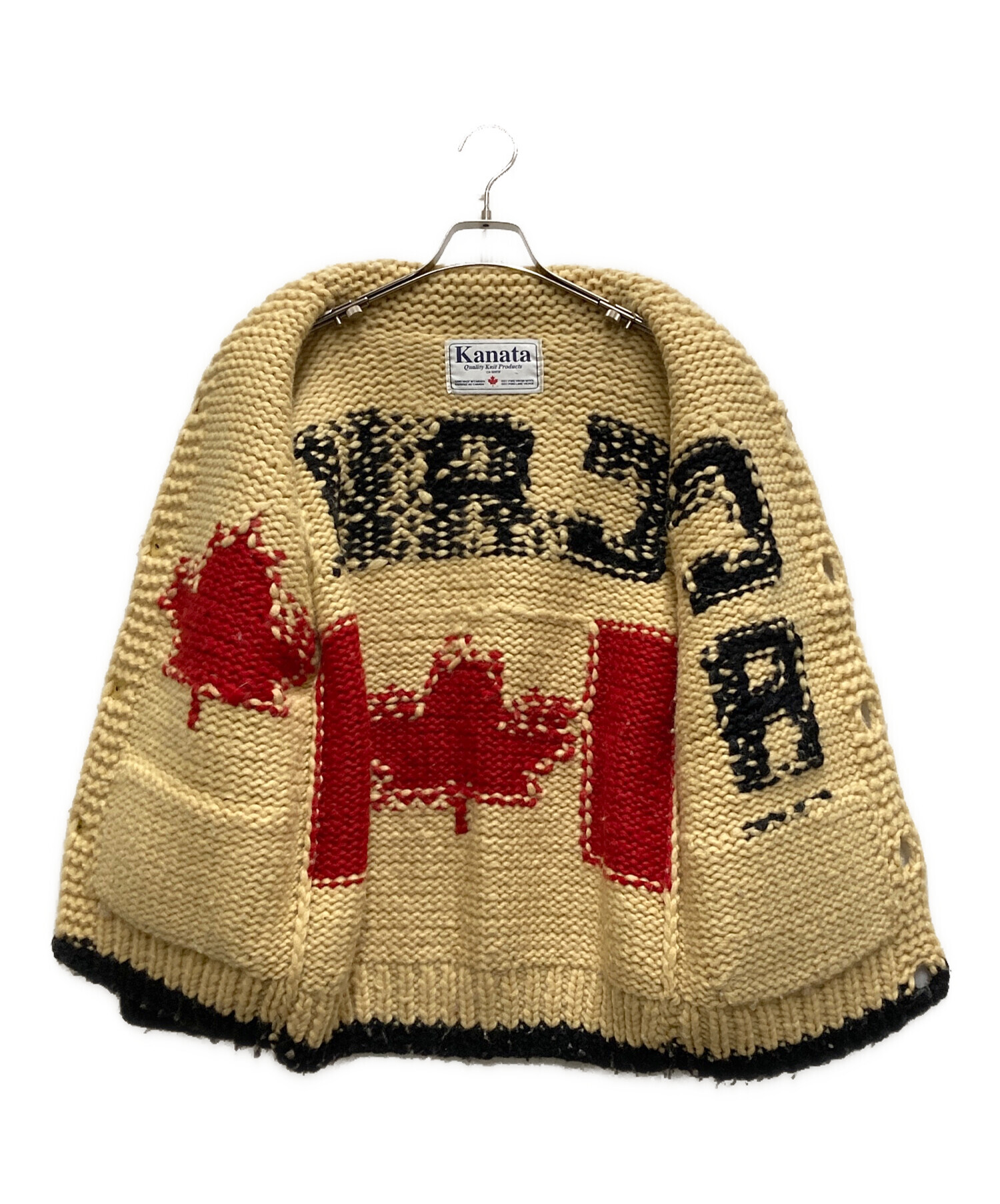 中古・古着通販】KANATA (カナタ) 80sカウチンニットカーディガン