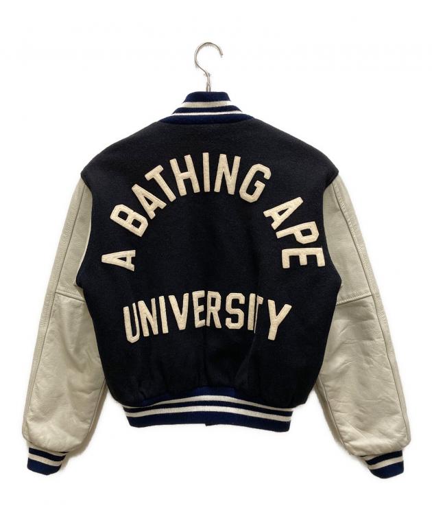90s A BATHING APE 初期 スタジャン スタジアムジャンパー L 中古・古着通販】A BATHING APE (アベイシングエイプ) POST O'ALLS