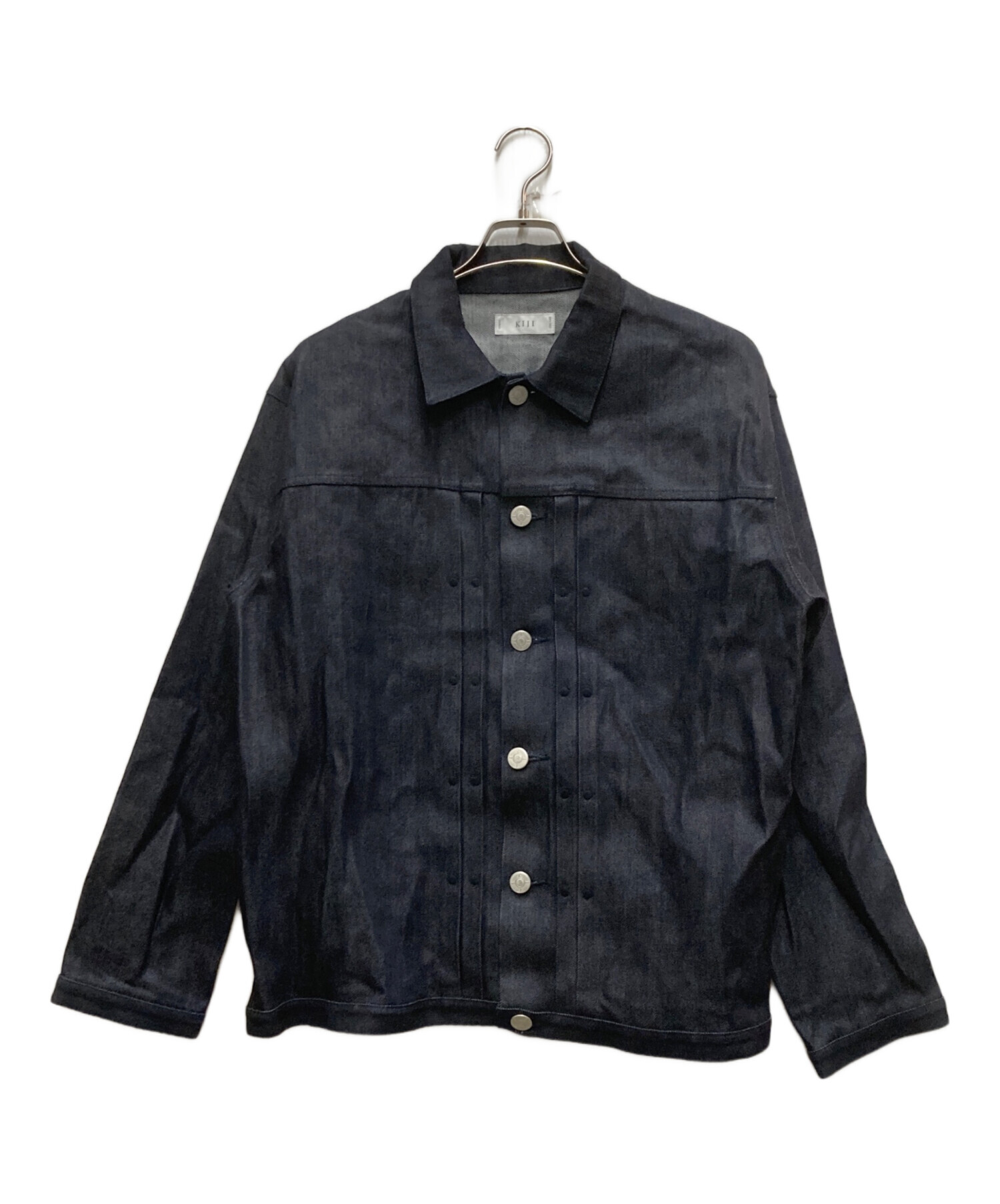 中古・古着通販】KIJI (キジ) デニムジャケット ネイビー サイズ:XL