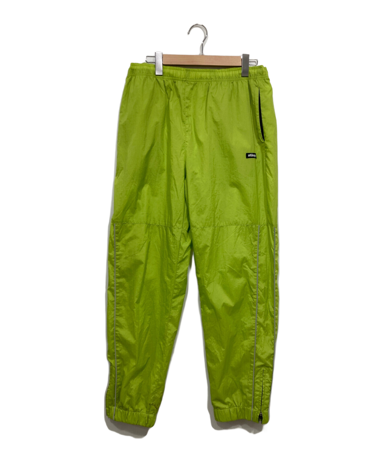 2000年代　STUSSY XL ナイロンパンツ 中古・古着通販】stussy (ステューシー) ナイロンパンツ グリーン