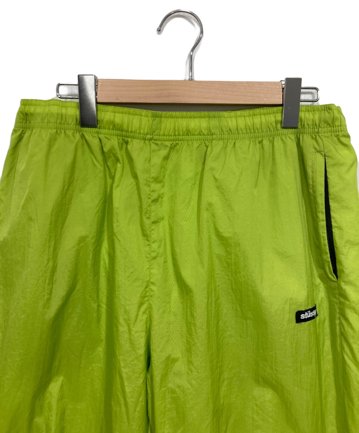 中古・古着通販】stussy (ステューシー) ナイロンパンツ グリーン
