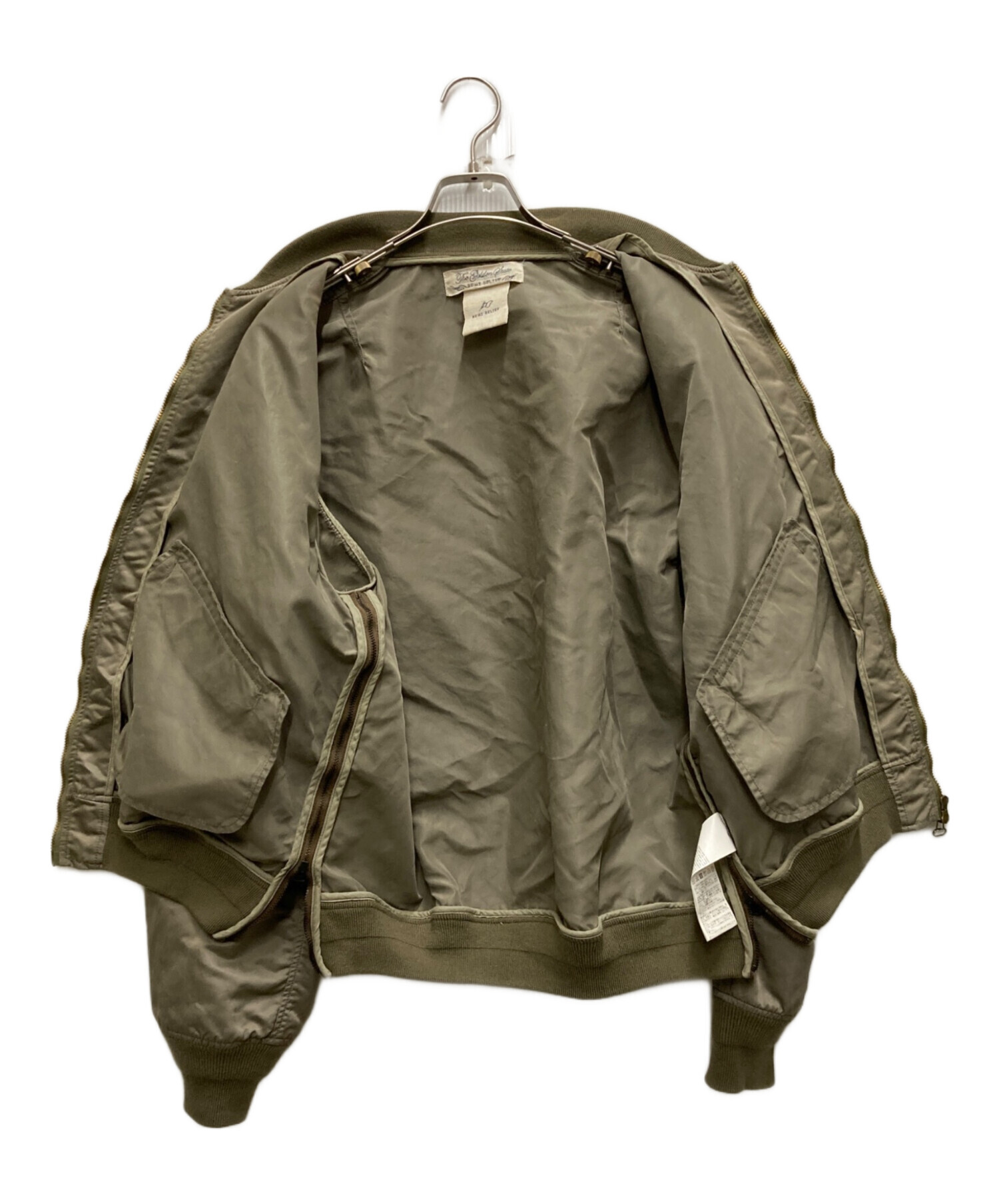 中古・古着通販】REMI RELIEF (レミレリーフ) MA-1ジャケット カーキ