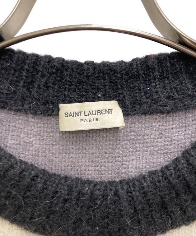 中古・古着通販】Saint Laurent Paris (サンローランパリ) ボーダー