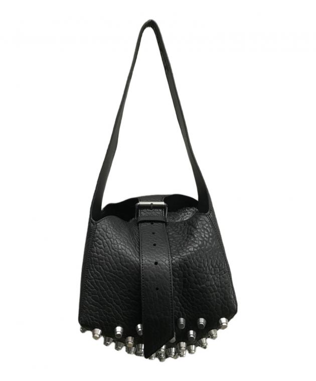 【現行モデル】希少 アレキサンダーワン REX ミディアム ホーボーバッグ 黒 現行モデル】希少 アレキサンダーワン REX ミディアム ホーボーバッグ