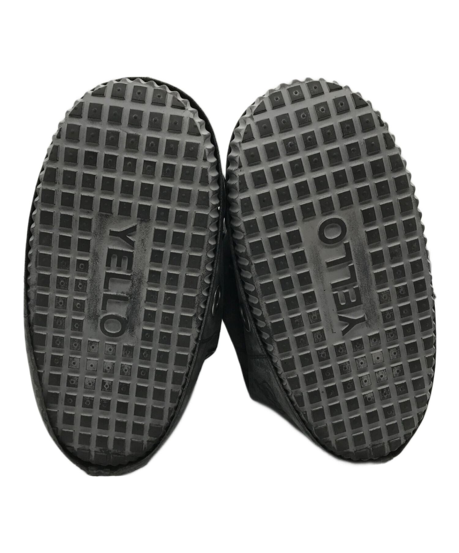 中古・古着通販】YELLO (イエロ) MERCURIO SHORT BOOTS ブラック