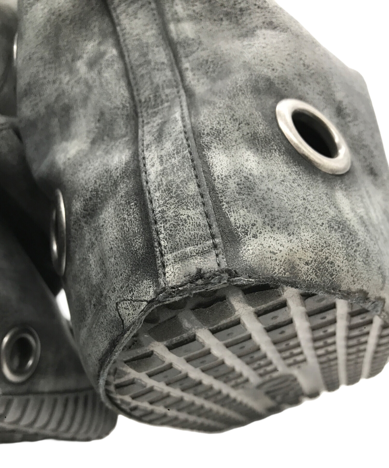 中古・古着通販】YELLO (イエロ) MERCURIO SHORT BOOTS ブラック