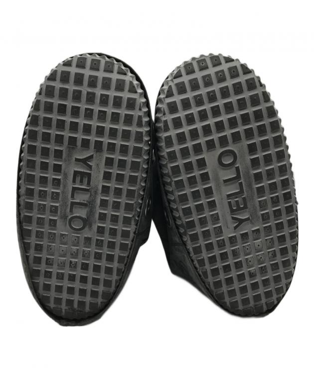 中古・古着通販】YELLO (イエロ) MERCURIO SHORT BOOTS ブラック