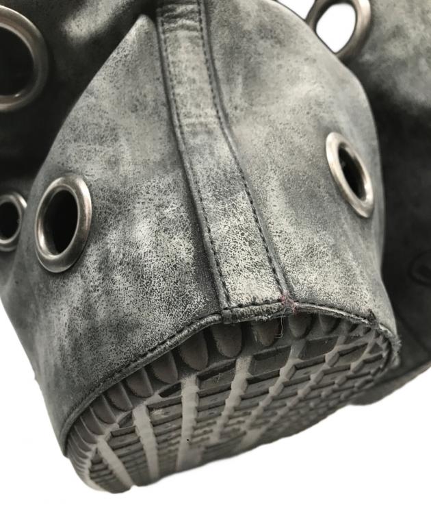 中古・古着通販】YELLO (イエロ) MERCURIO SHORT BOOTS ブラック