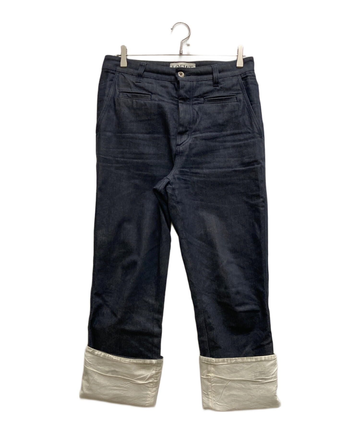 中古・古着通販】LOEWE (ロエベ) フィッシャーマンジーンズ インディゴ