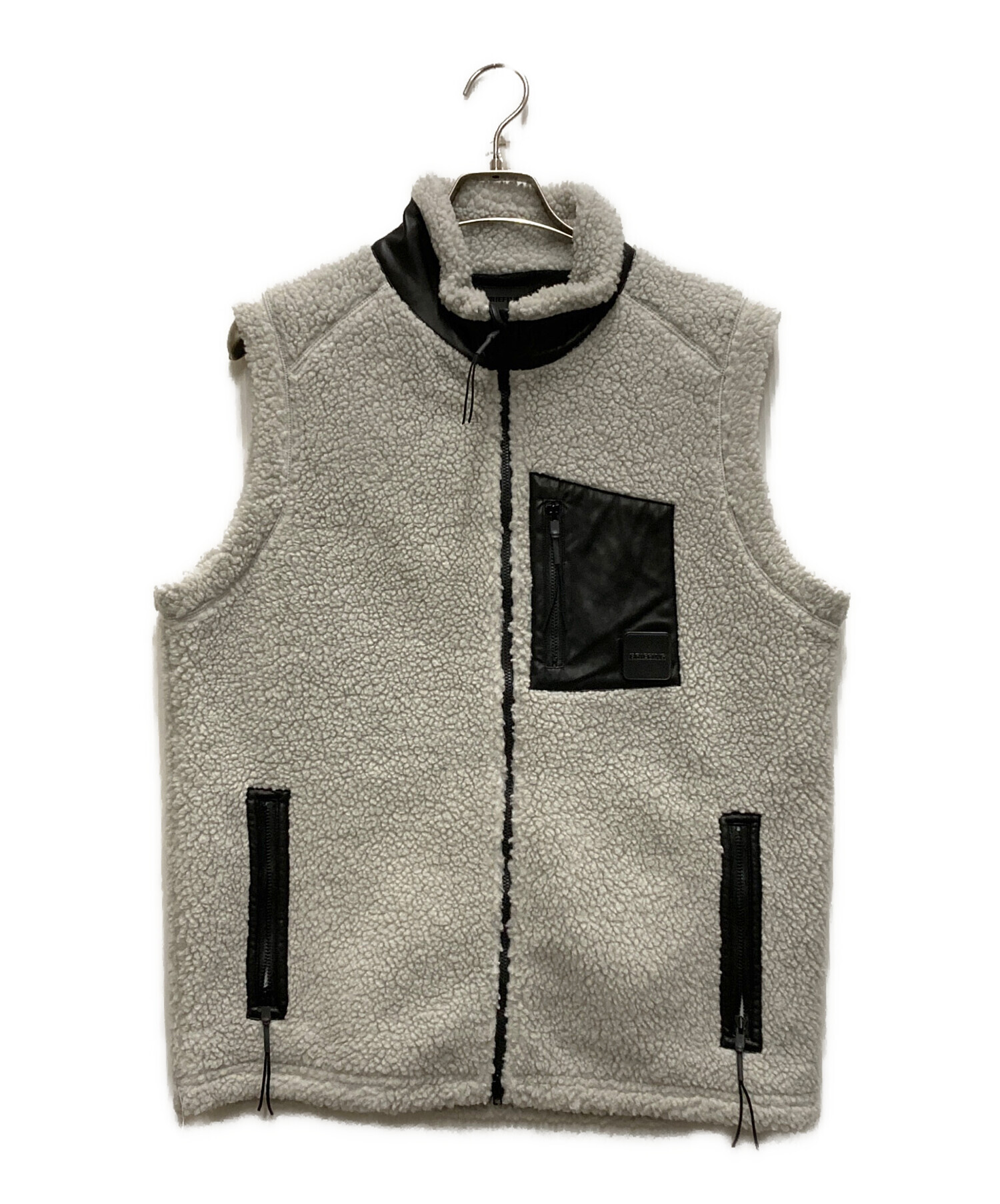 ブリーフィング　ボアベスト 中古・古着通販】BRIEFING (ブリーフィング) WARMDART BOA VEST グレー