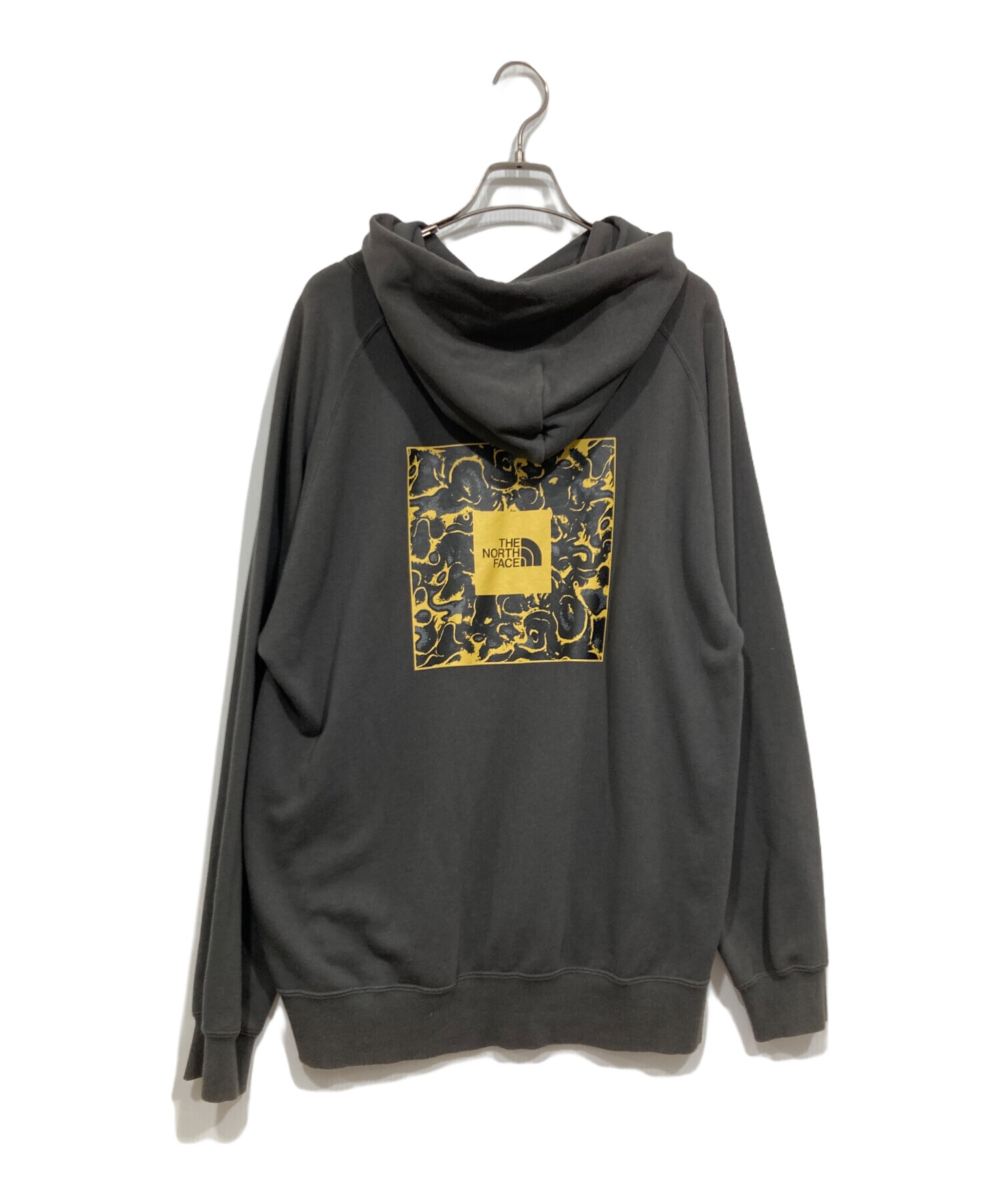 【未使用タグ付き】THE NORTH FACE パーカー　サイズＬ 中古・古着通販】THE NORTH FACE (ザ ノース フェイス) プリント