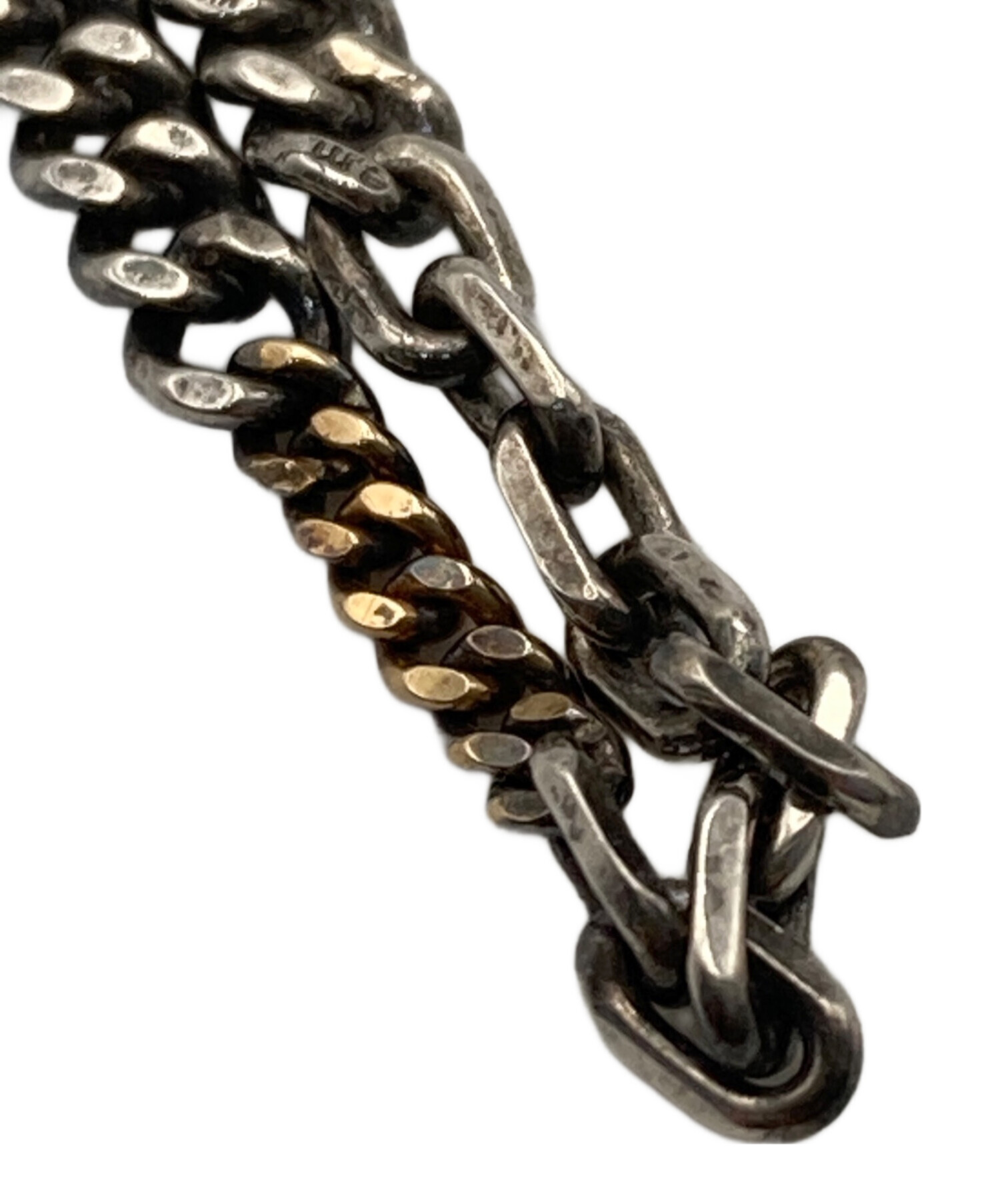 中古・古着通販】e.m. (イーエム) ミックスチェーンリング シルバー