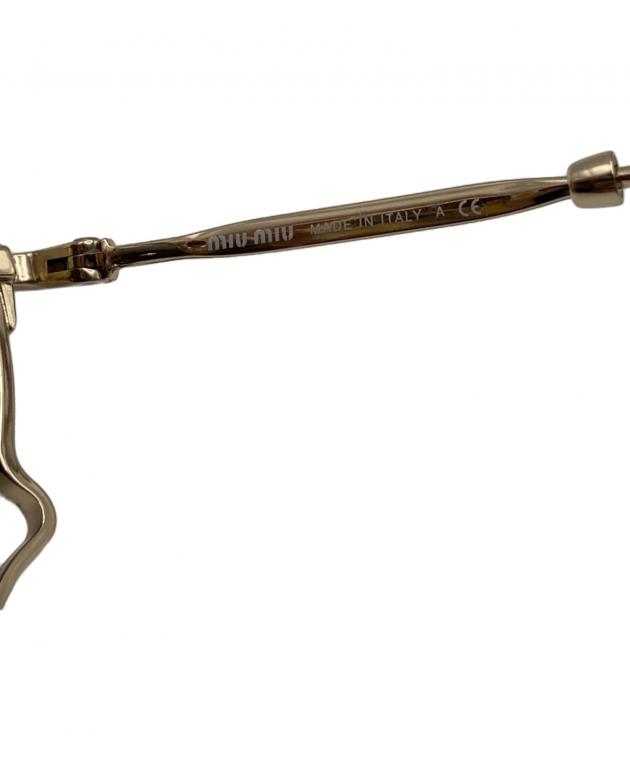 中古・古着通販】MIU MIU (ミュウミュウ) サングラス グレー サイズ:57