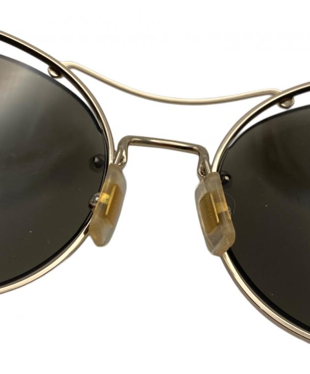 中古・古着通販】MIU MIU (ミュウミュウ) サングラス グレー サイズ:57