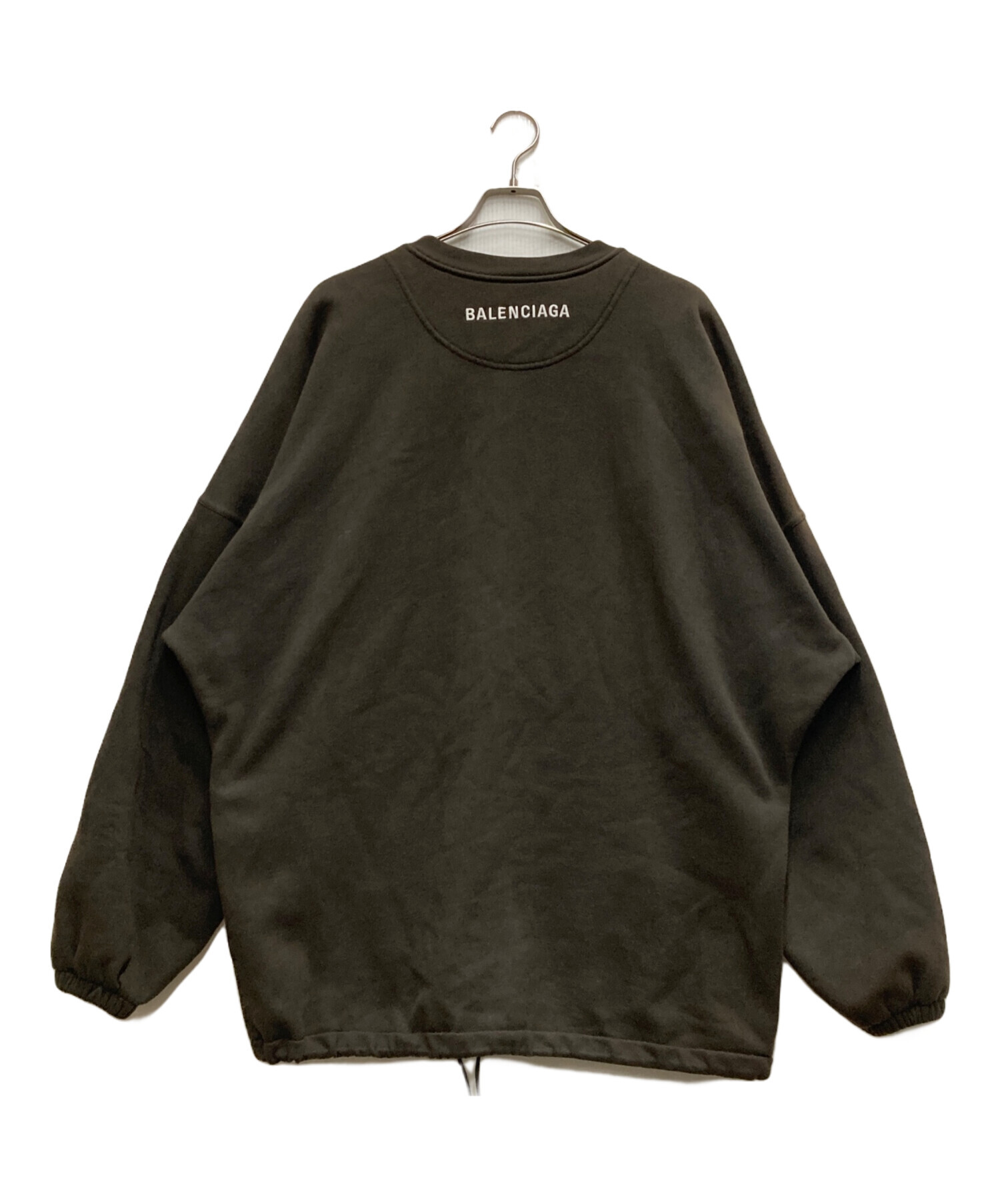 中古・古着通販】BALENCIAGA (バレンシアガ) バックロゴスウェット 