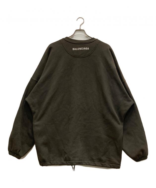 バレンシアガ　スウェット　メンズ　XS 中古・古着通販】BALENCIAGA (バレンシアガ) バックロゴスウェット