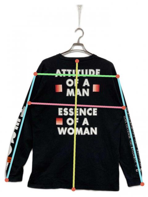 中古・古着通販】HERON PRESTON (ヘロンプレストン) B＆W Skull LS T