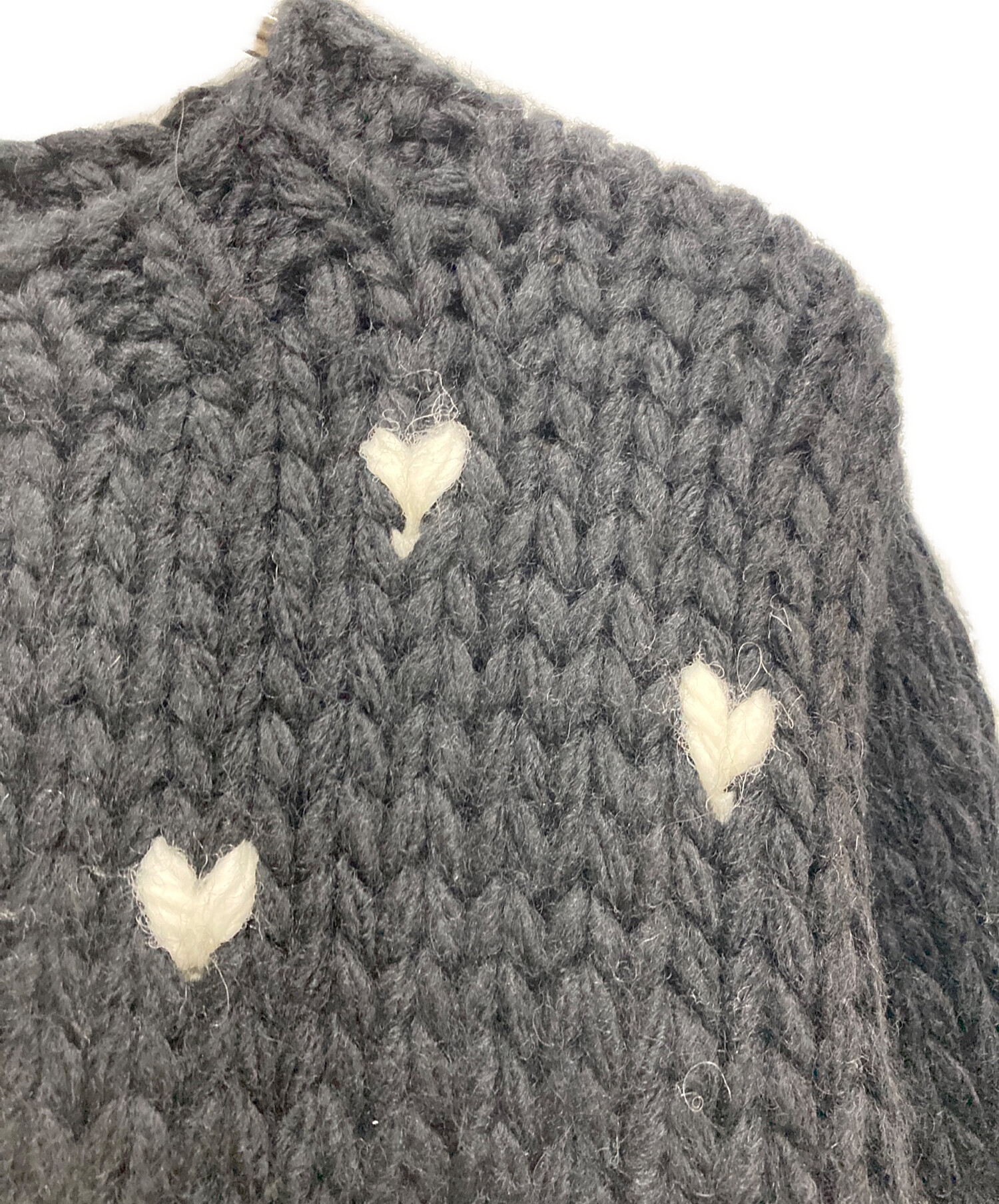 中古・古着通販】THE TOE (ザ・トゥー) Notting Hill Heart Knit