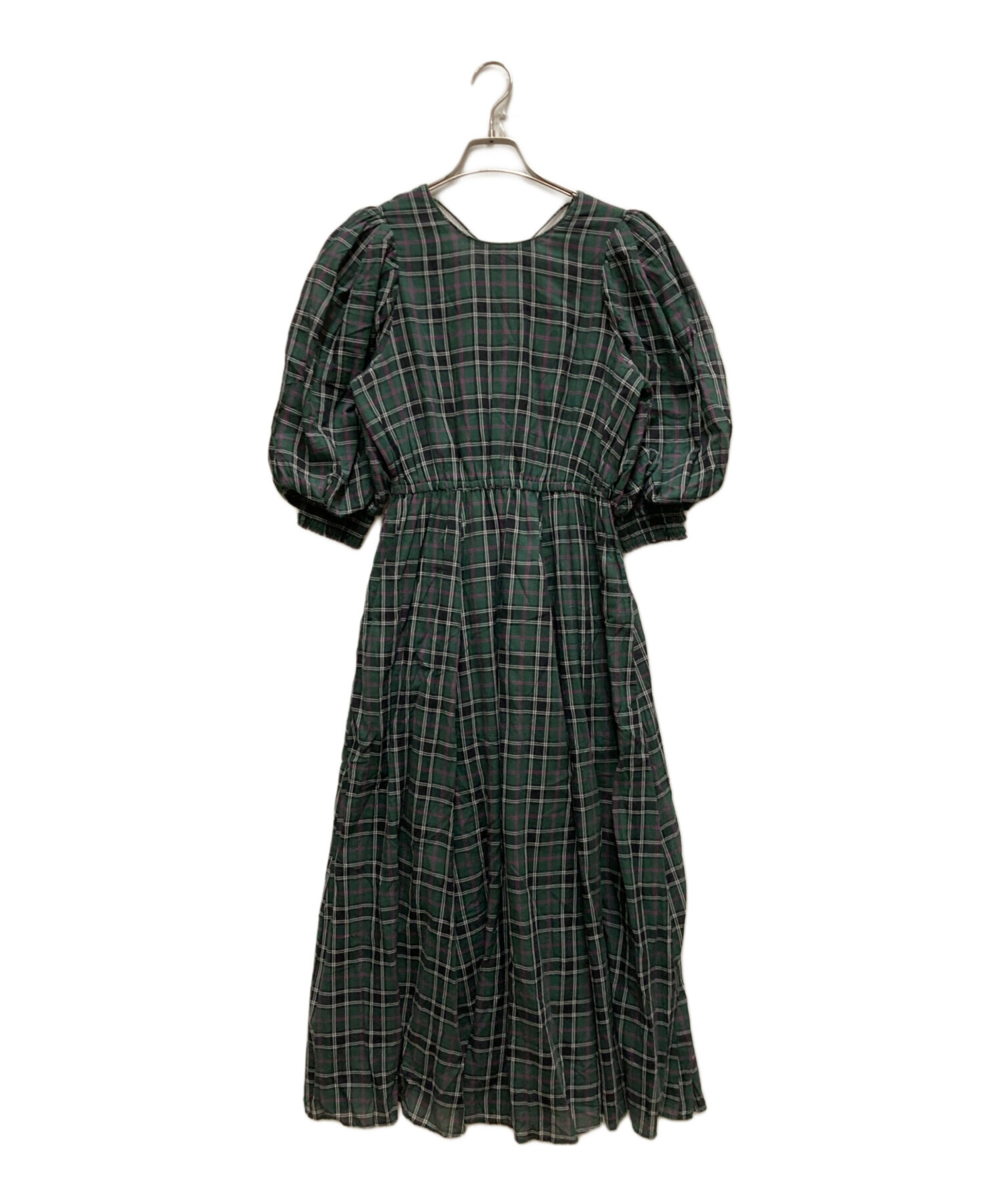 中古・古着通販】ne quittez pas (ヌキテパ) Cotton Voile Check